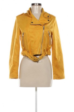 Geacă de femei Bershka, Mărime M, Culoare Galben, Preț 165,99 Lei