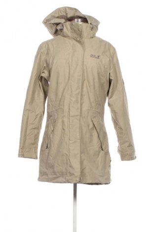 Damenjacke Jack Wolfskin, Größe M, Farbe Beige, Preis 61,99 €