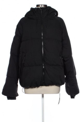 Γυναικείο μπουφάν Pull&Bear, Μέγεθος L, Χρώμα Μαύρο, Τιμή 29,99 €