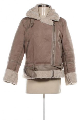 Dámska bunda  Stradivarius, Veľkosť L, Farba Béžová, Cena  26,95 €