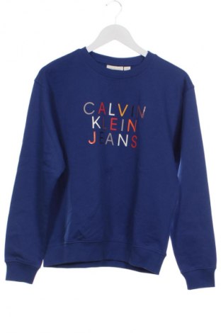 Gyerek blúz Calvin Klein Jeans, Méret 14-15y / 168-170 cm, Szín Kék, Ár 22 149 Ft