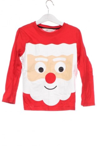 Детска блуза H&M, Размер 4-5y/ 110-116 см, Цвят Червен, Цена 20,81 лв.
