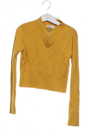 Bluză pentru copii H&M, Mărime 8-9y/ 134-140 cm, Culoare Galben, Preț 31,58 Lei