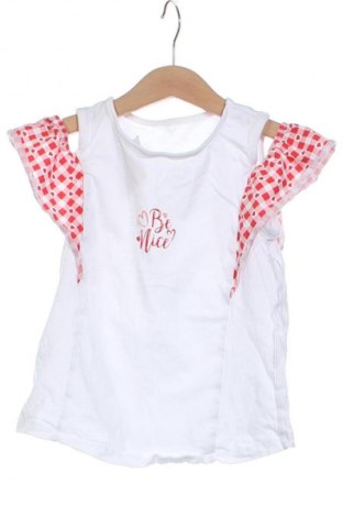 Kinder Shirt Unbranded, Größe 3-4y/ 104-110 cm, Farbe Weiß, Preis 5,99 €