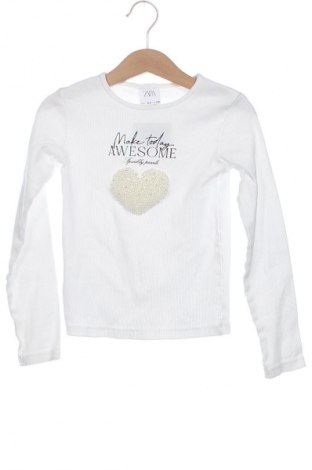 Kinder Shirt Zara, Größe 7-8y/ 128-134 cm, Farbe Weiß, Preis € 7,16