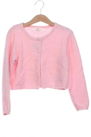 Kinder Strickjacke H&M, Größe 5-6y/ 116-122 cm, Farbe Rosa, Preis € 8,70