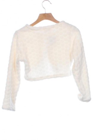 Kinder Strickjacke Unbranded, Größe 5-6y/ 116-122 cm, Farbe Weiß, Preis € 9,00