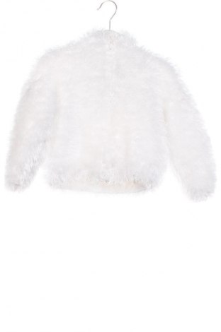 Kinder Strickjacke Unbranded, Größe 3-4y/ 104-110 cm, Farbe Weiß, Preis 6,99 €