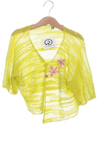 Pulover cu nasturi pentru copii United Colors Of Benetton, Mărime 5-6y/ 116-122 cm, Culoare Verde, Preț 42,99 Lei