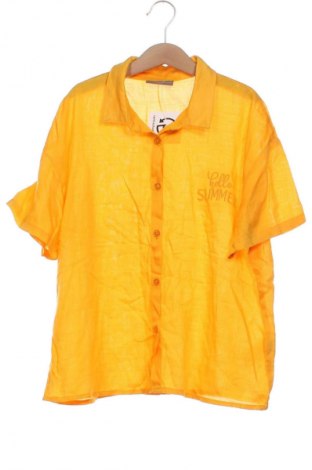 Kinderhemd Unbranded, Größe 11-12y/ 152-158 cm, Farbe Gelb, Preis € 6,14