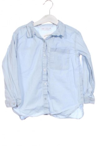 Kinderhemd Zara, Größe 5-6y/ 116-122 cm, Farbe Blau, Preis € 7,19