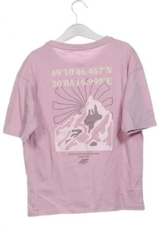 Dziecięcy T-shirt 4F, Rozmiar 8-9y/ 134-140 cm, Kolor Fioletowy, Cena 34,00 zł