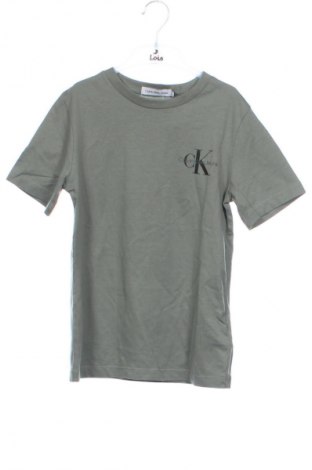 Dětské tričko  Calvin Klein Jeans, Velikost 7-8y/ 128-134 cm, Barva Zelená, Cena  829,00 Kč