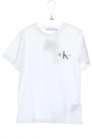 Παιδικό μπλουζάκι Calvin Klein Jeans, Μέγεθος 7-8y/ 128-134 εκ., Χρώμα Λευκό, Τιμή 32,99 €