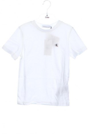 Detské tričko Calvin Klein Jeans, Veľkosť 5-6y/ 116-122 cm, Farba Biela, Cena  13,95 €