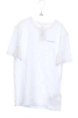 Παιδικό μπλουζάκι Calvin Klein Jeans, Μέγεθος 10-11y/ 146-152 εκ., Χρώμα Λευκό, Τιμή 18,99 €