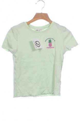Kinder T-Shirt H&M, Größe 8-9y/ 134-140 cm, Farbe Grün, Preis € 6,00