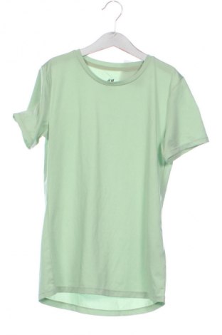 Детска тениска H&M Sport, Размер 10-11y/ 146-152 см, Цвят Зелен, Цена 19,14 лв.