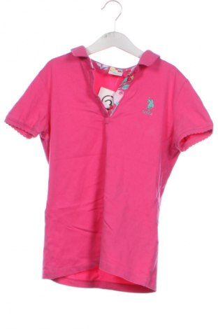 Tricou pentru copii U.S. Polo Assn., Mărime 9-10y/ 140-146 cm, Culoare Roz, Preț 52,63 Lei