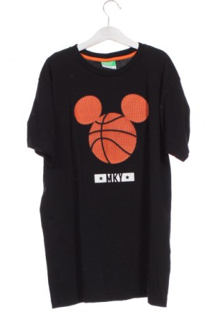 Dziecięcy T-shirt United Colors Of Benetton, Rozmiar 14-15y/ 168-170 cm, Kolor Czarny, Cena 87,41 zł