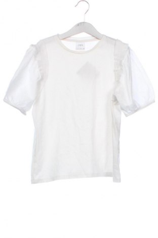 Kinder T-Shirt Zara, Größe 10-11y/ 146-152 cm, Farbe Weiß, Preis € 5,83