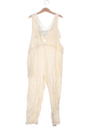 Salopetă pentru copii. Zara, Mărime 9-10y/ 140-146 cm, Culoare Ecru, Preț 43,99 Lei
