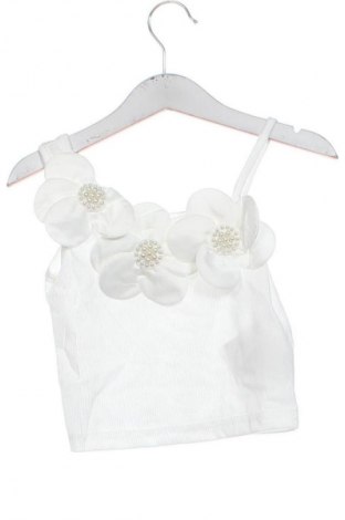 Μπλουζάκι αμάνικο παιδικό Unbranded, Μέγεθος 4-5y/ 110-116 εκ., Χρώμα Λευκό, Τιμή 6,00 €