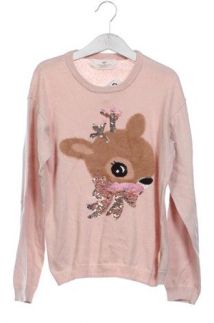 Gyerek pulóver H&M, Méret 8-9y / 134-140 cm, Szín Rózsaszín, Ár 6 460 Ft