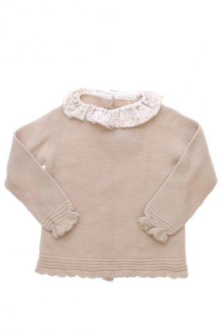 Dziecięcy sweter Lola Palacios, Rozmiar 18-24m/ 86-98 cm, Kolor Beżowy, Cena 91,99 zł