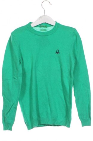 Dziecięcy sweter United Colors Of Benetton, Rozmiar 7-8y/ 128-134 cm, Kolor Zielony, Cena 52,87 zł