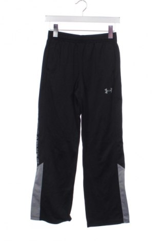 Детско спортно долнище Under Armour, Размер 11-12y/ 152-158 см, Цвят Черен, Цена 34,99 лв.