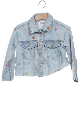 Kinderjacke Zara, Größe 18-24m/ 86-98 cm, Farbe Blau, Preis 7,99 €