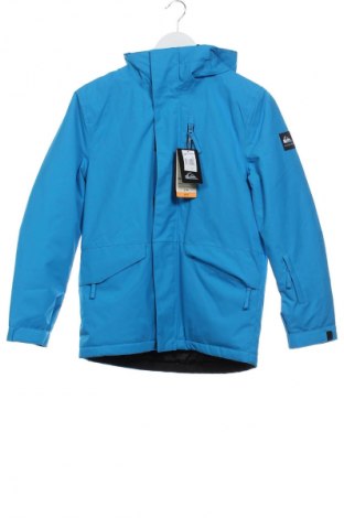 Kinderjacke für Wintersport Quiksilver, Größe 11-12y/ 152-158 cm, Farbe Blau, Preis 84,94 €