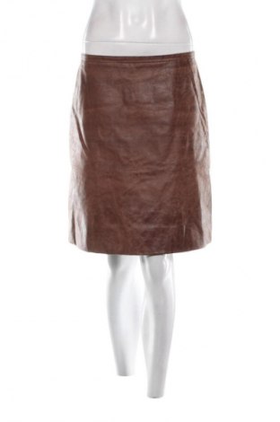 Lederrock Calvin Klein, Größe L, Farbe Braun, Preis 177,99 €