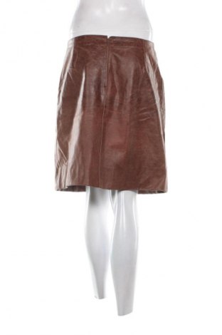 Lederrock Calvin Klein, Größe L, Farbe Braun, Preis 177,99 €