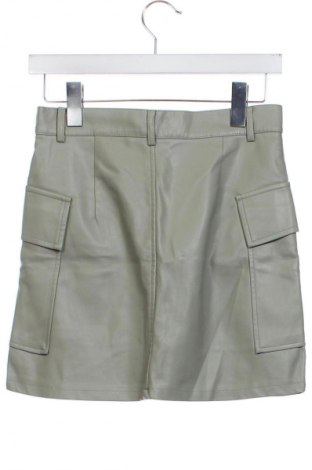 Kožená sukňa  Sinsay, Veľkosť XS, Farba Zelená, Cena  9,72 €