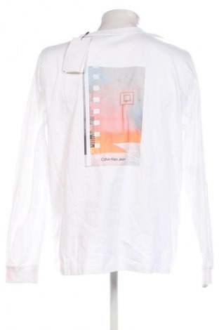 Pánske tričko  Calvin Klein Jeans, Veľkosť L, Farba Biela, Cena  32,95 €