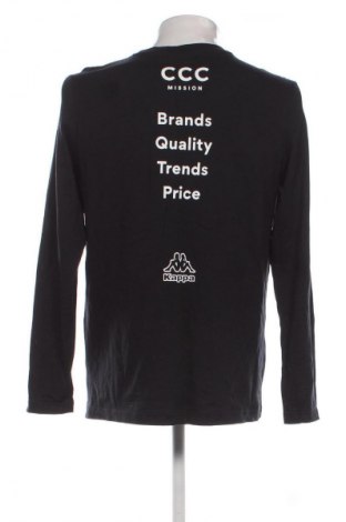 Herren Shirt Kappa, Größe L, Farbe Schwarz, Preis 13,80 €