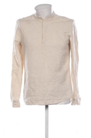 Herren Shirt Zara, Größe S, Farbe Beige, Preis 25,51 €
