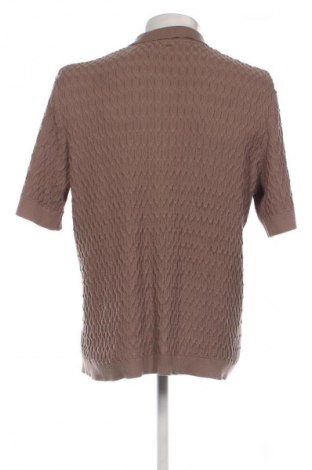 Jachetă tricotată de bărbați Dan Fox X About You, Mărime XL, Culoare Maro, Preț 185,99 Lei