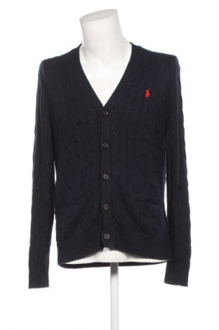 Herren Strickjacke Polo Ralph Lauren, Größe M, Farbe Blau, Preis 94,99 €