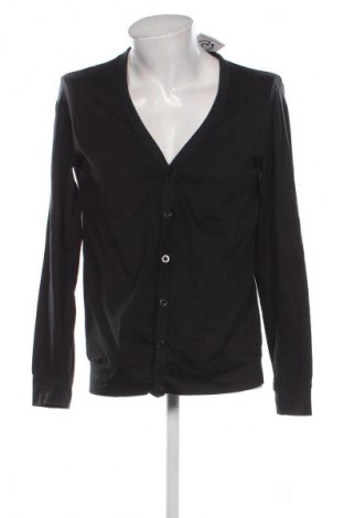 Herren Strickjacke Terranova, Größe L, Farbe Schwarz, Preis € 20,02