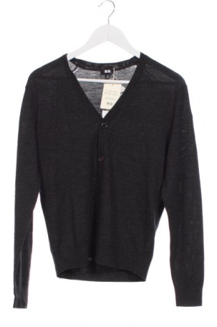 Ανδρική ζακέτα Uniqlo, Μέγεθος XS, Χρώμα Γκρί, Τιμή 39,99 €
