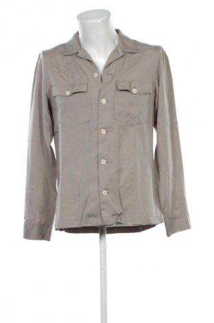 Мъжка риза AllSaints, Размер M, Цвят Сив, Цена 68,00 лв.