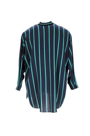 Мъжка риза Balenciaga, Размер XS, Цвят Син, Цена 1 464,99 лв.