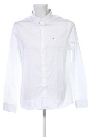 Herrenhemd Calvin Klein, Größe XL, Farbe Weiß, Preis 109,99 €