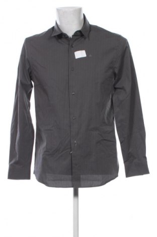 Herrenhemd Calvin Klein, Größe M, Farbe Grau, Preis € 61,99