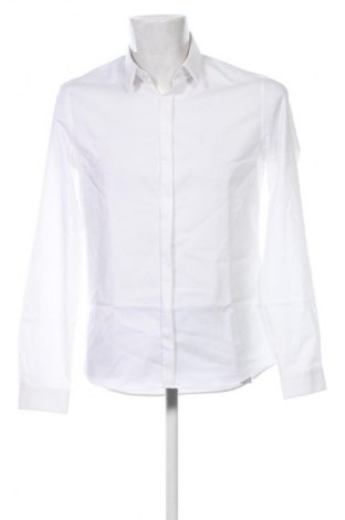 Herrenhemd Calvin Klein, Größe M, Farbe Weiß, Preis € 117,99