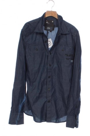 Мъжка риза G-Star Raw, Размер M, Цвят Син, Цена 203,30 лв.