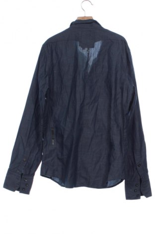 Мъжка риза G-Star Raw, Размер M, Цвят Син, Цена 203,30 лв.